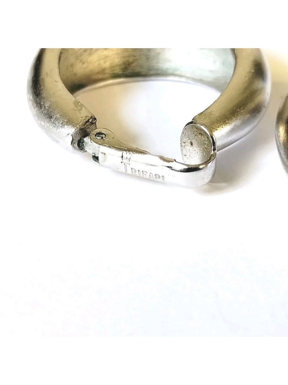 Crown Trifari Vintage Clip Earrings ( - Picture 3 of 4